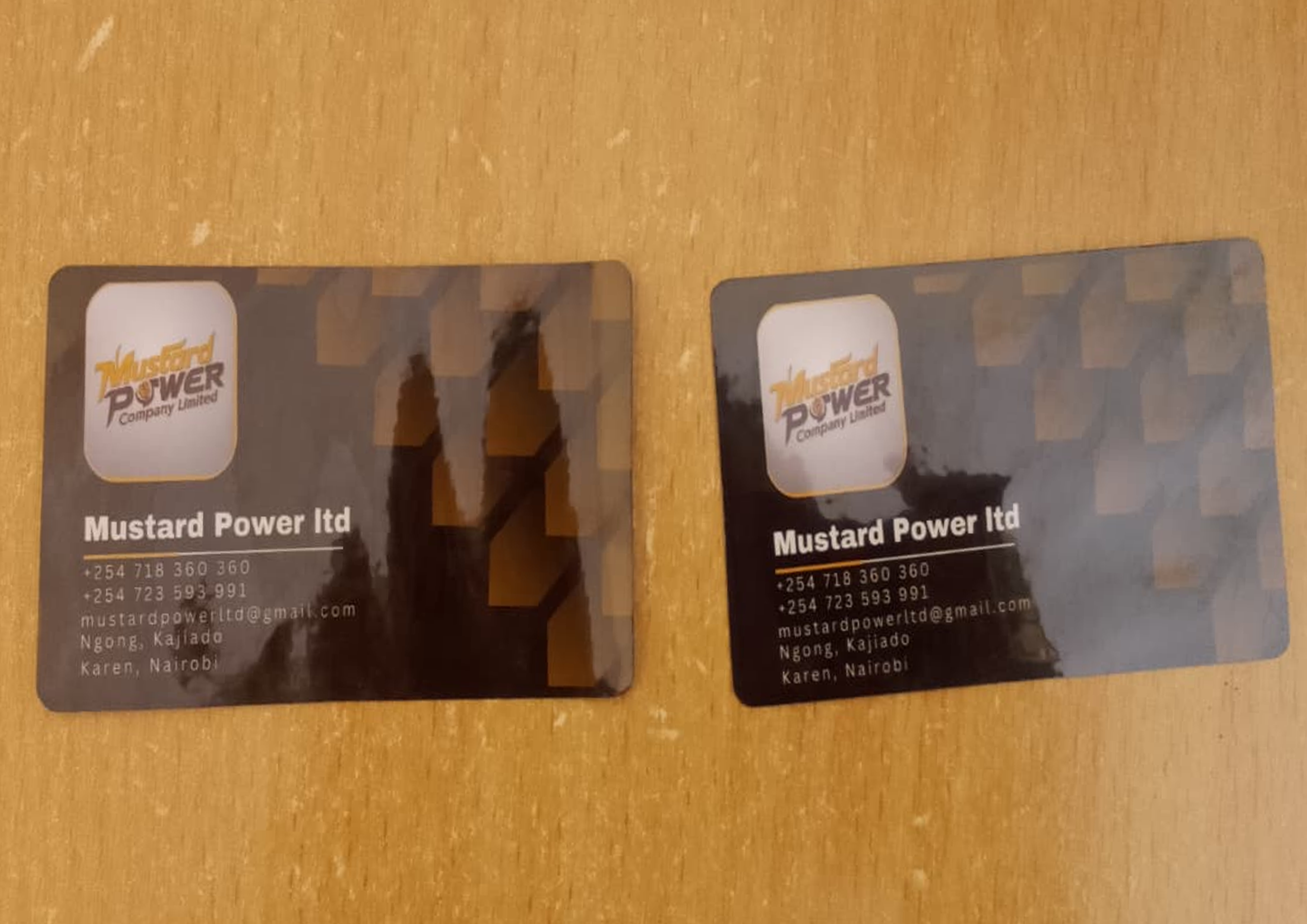 Glossy Business Cards