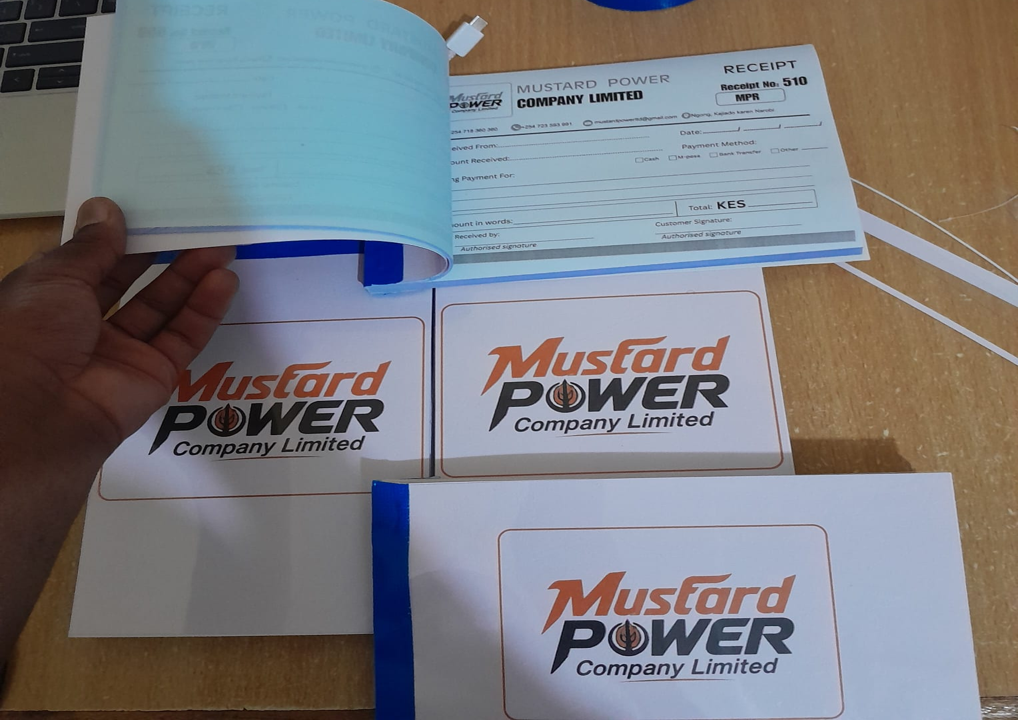 A5 Receipt Books  (100 Pages)